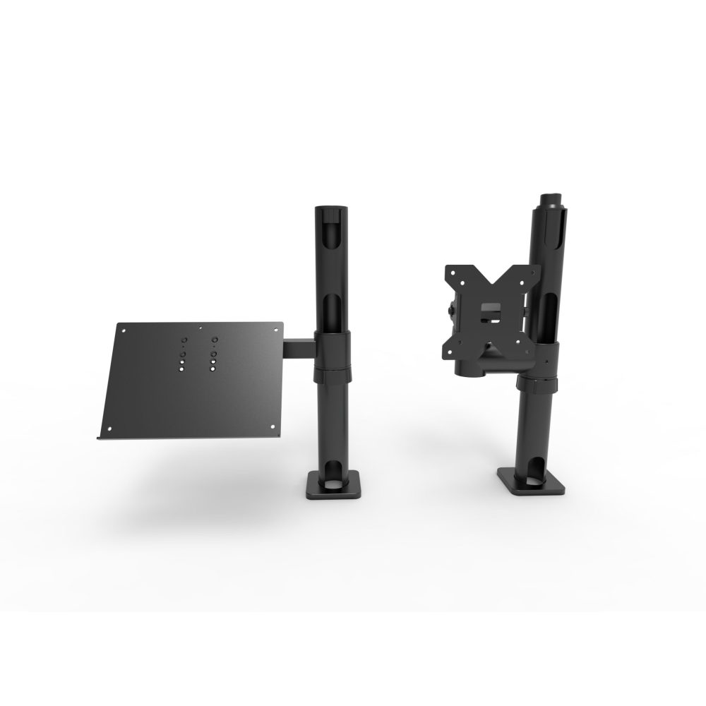 SAPP Retail Retail Fixtures Backed by 35 Years of SAPP Engineering Sappr Counter Top Mount With Keyboard Holder, Vesa Bracket Module