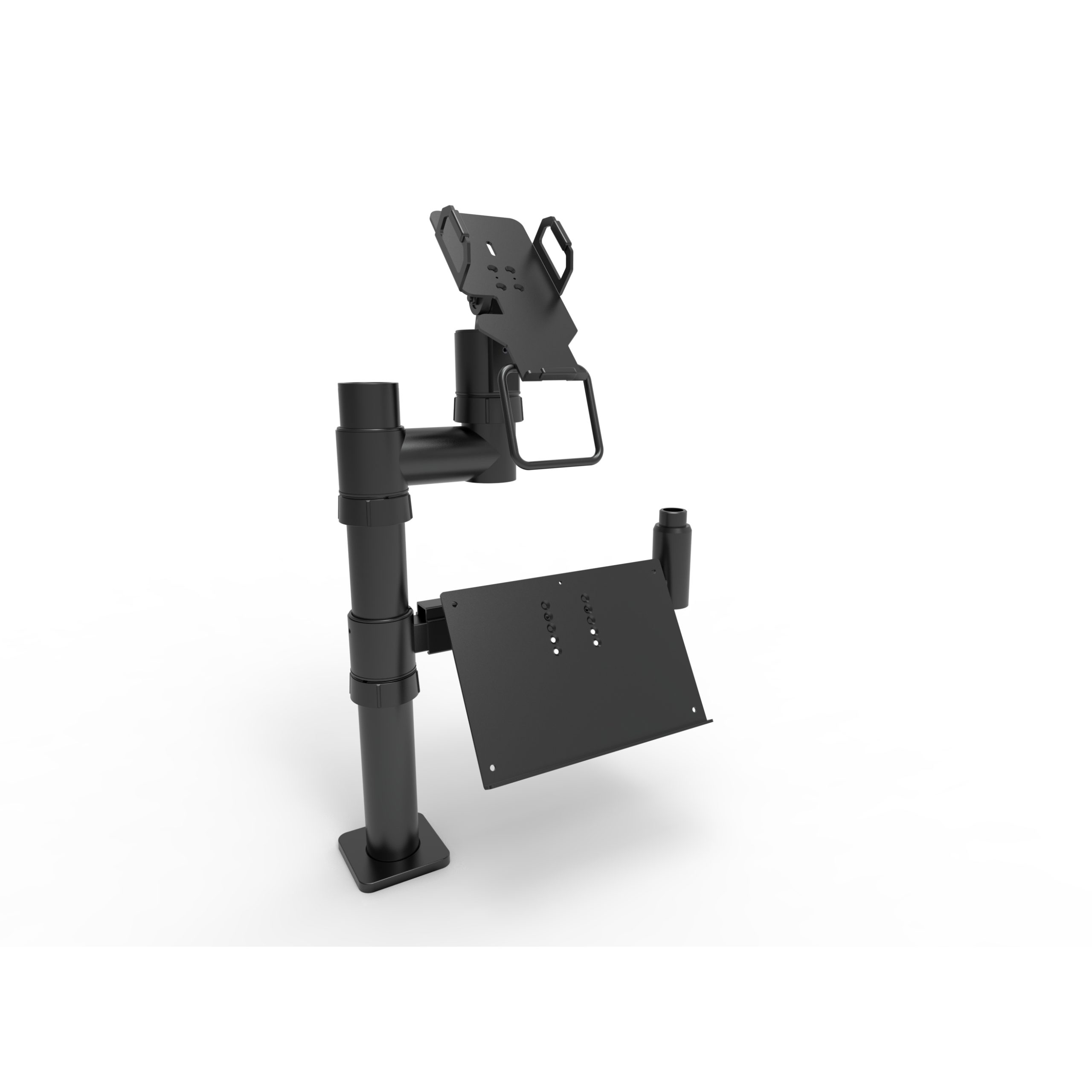 SAPP Retail Retail Fixtures Backed by 35 Years of SAPP Engineering Sappr Counter Top Mount With Pos Handle And Keyboard Holder (2)
