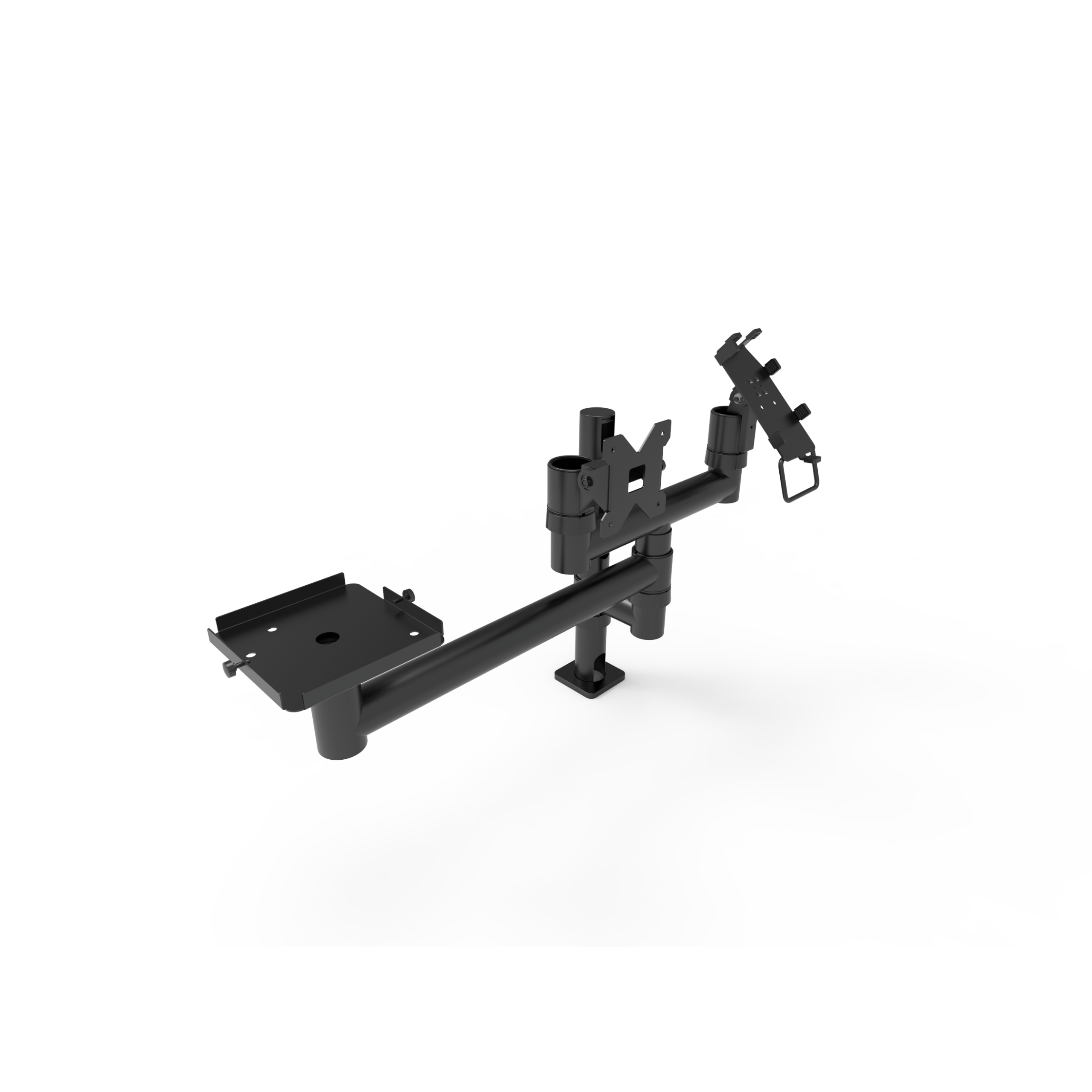 SAPP Retail Retail Fixtures Backed by 35 Years of SAPP Engineering Sappr Counter Top Mount With Pos And Vesa Bracket, Printer Plate (2)