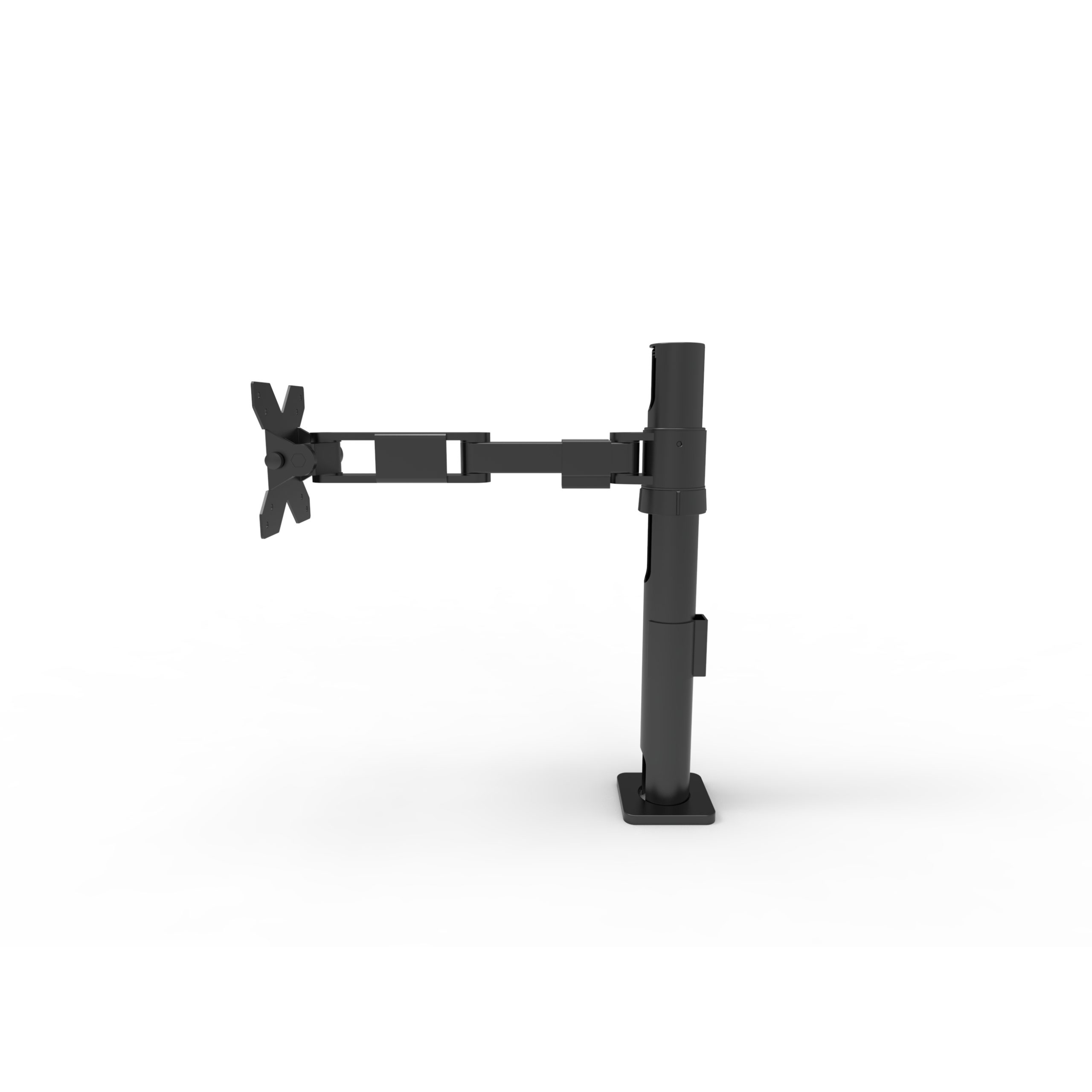 SAPP Retail Retail Fixtures Backed by 35 Years of SAPP Engineering Sappr Counter Top Mount With Short Folding Arm Vesa Bracket